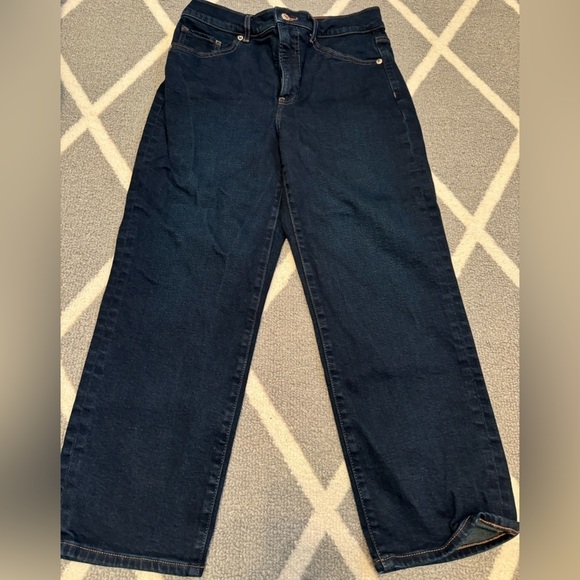 Denim - Express Straight Ankle Midrise Jeans 6s